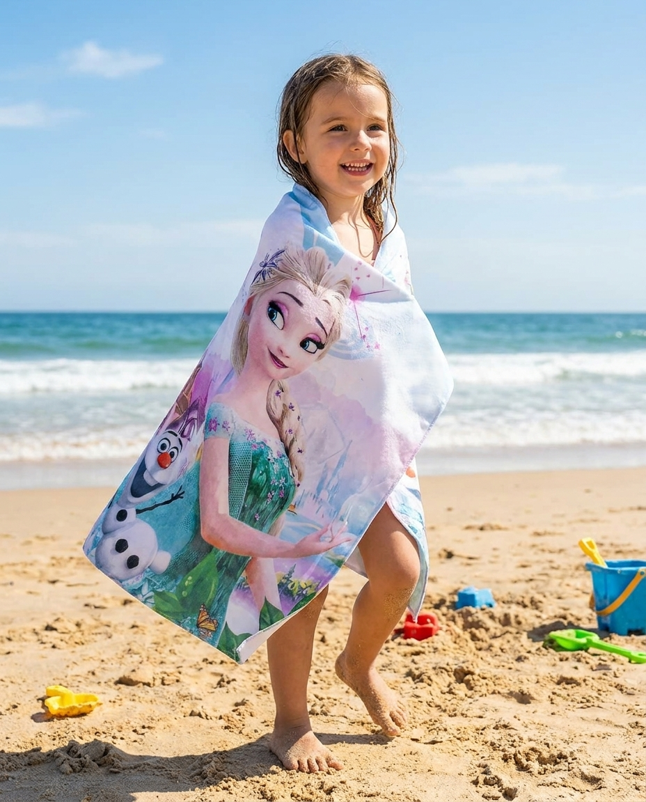 Kids Printed Sea Towel