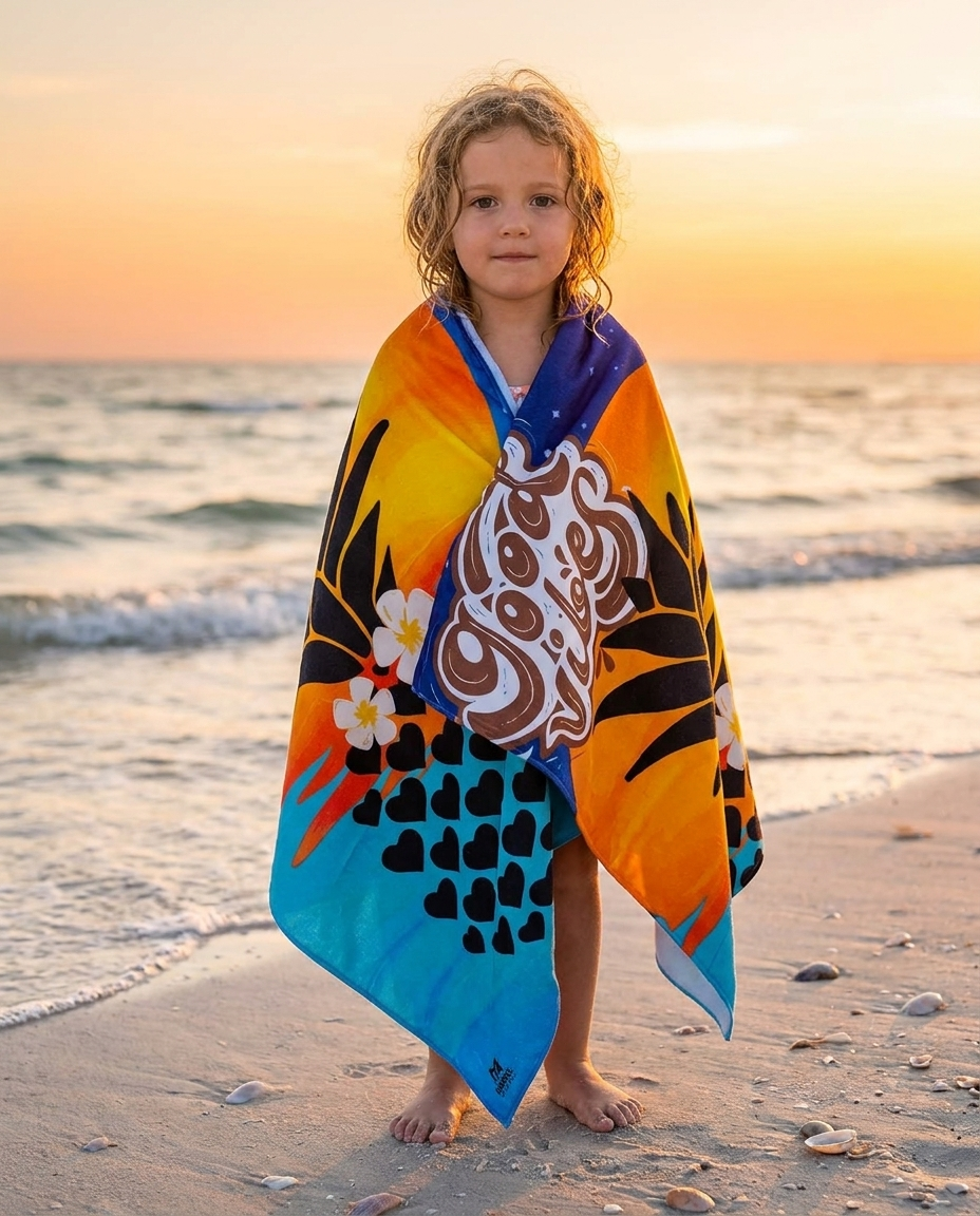 Kids Printed Sea Towel