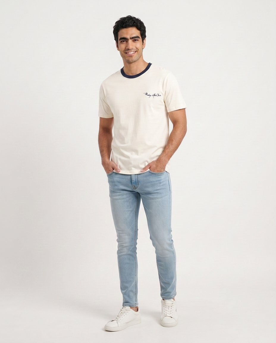 Men Printed Half Sleeves T-Shirt