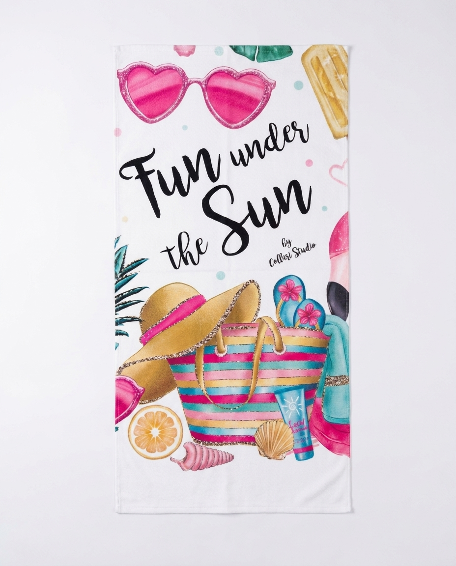 Kids Printed Sea Towel