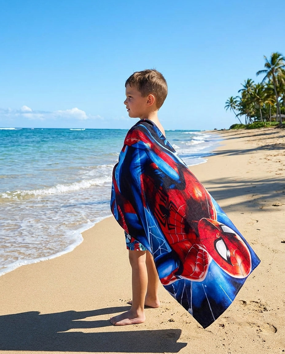 Kids Printed Sea Towel