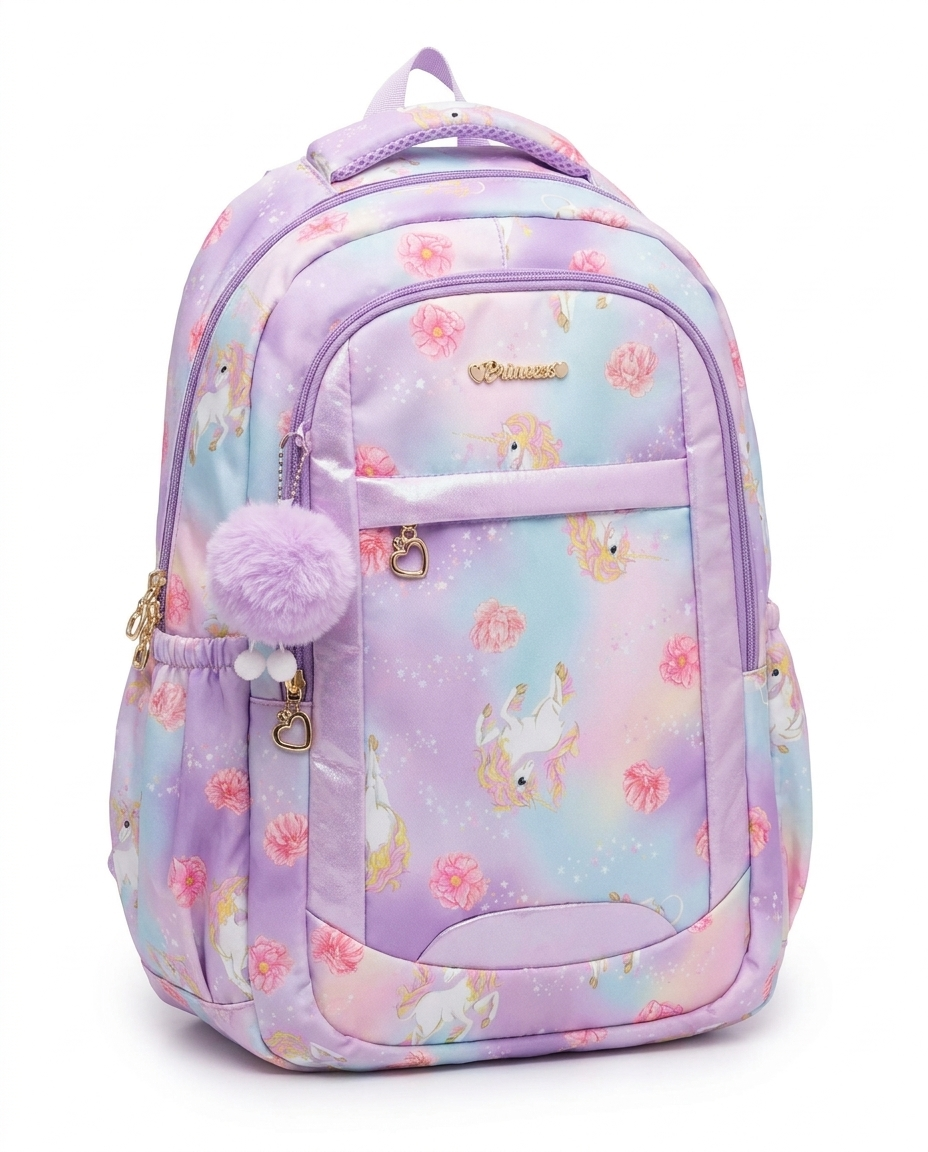Pastel Unicorn School Backpack
