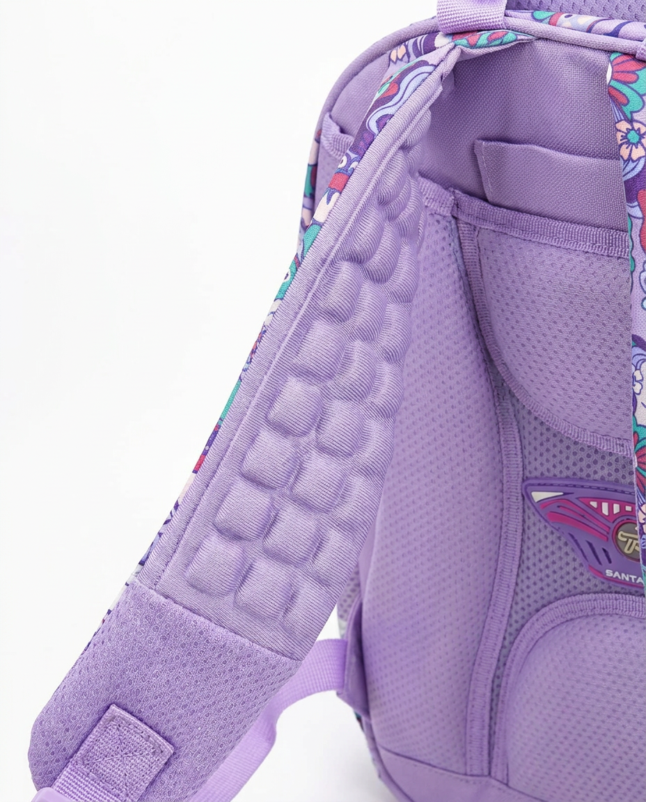 Floral Unicorn School Backpack