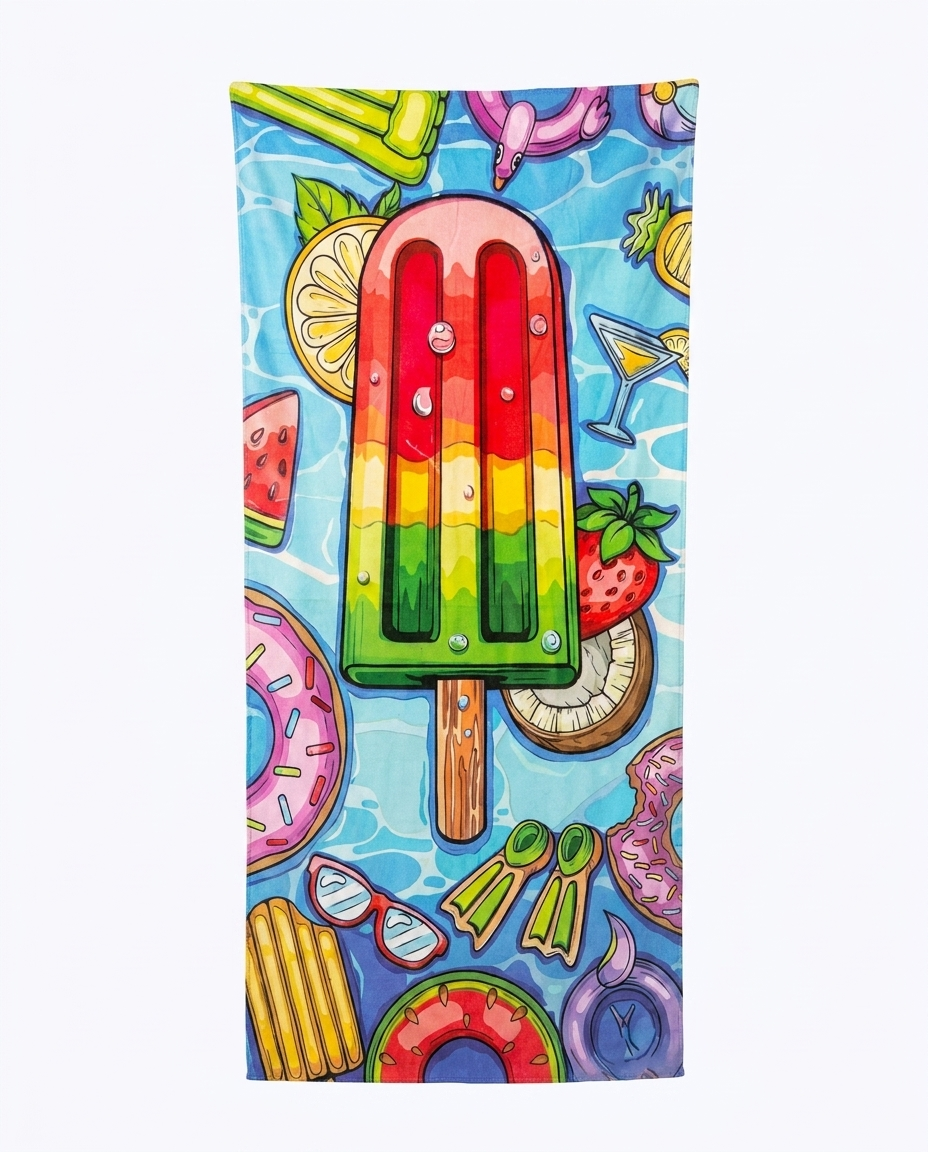 Kids Printed Sea Towel