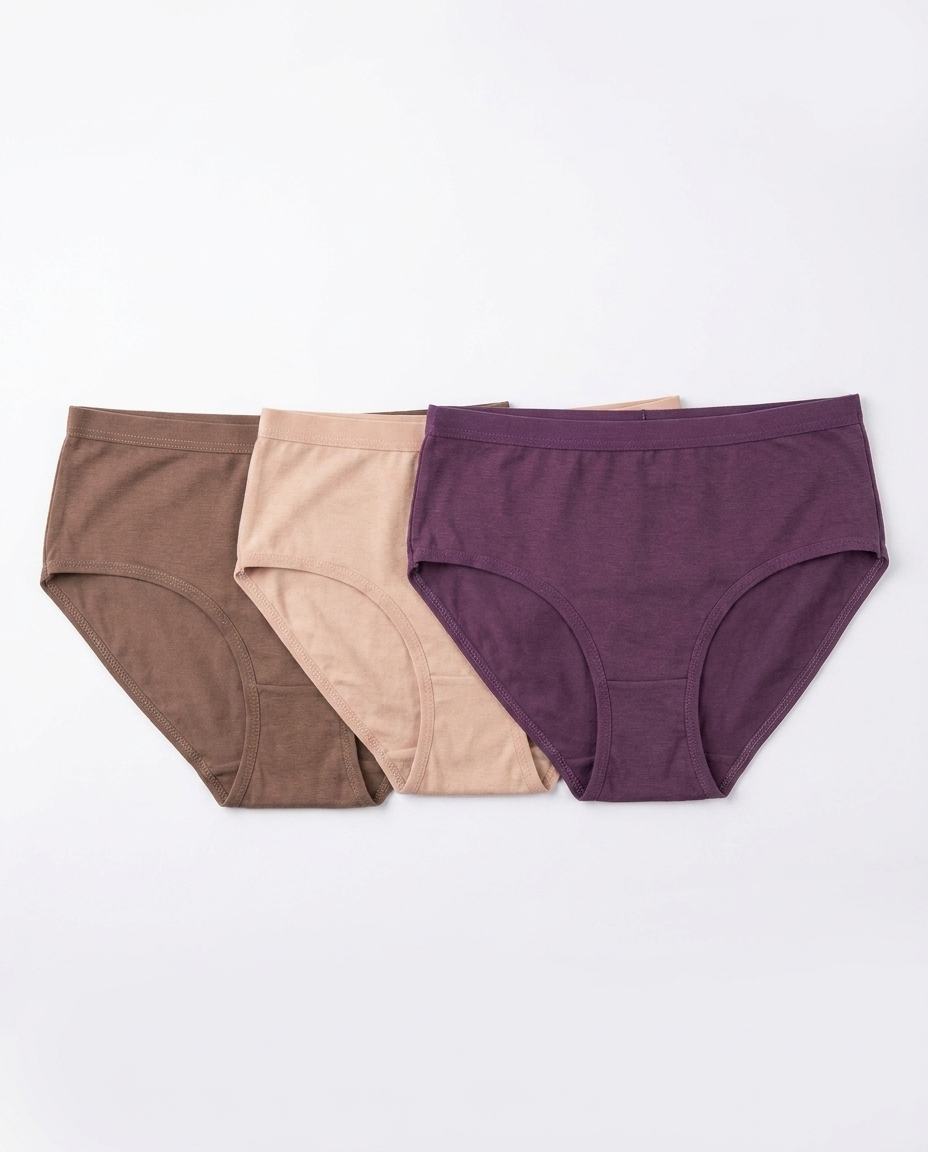 Women Underwear Basic Midi Pack 3pcs _ M-L