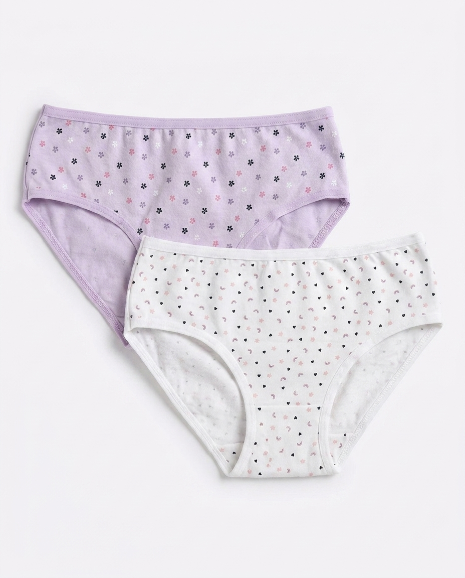 Girls Short Pack 2pcs _ 4-6 Years