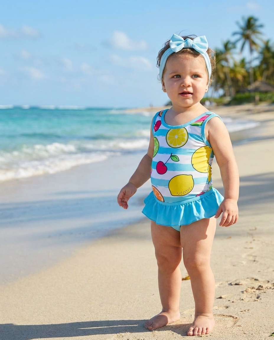 Baby Girls Swimming Suit