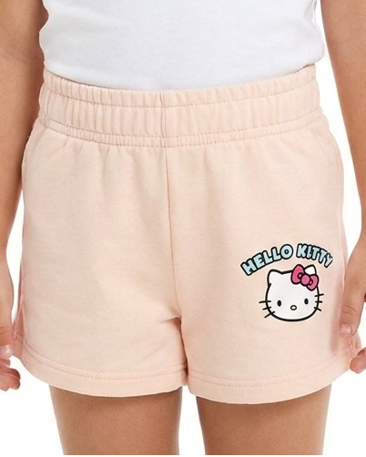 Girls Printed Summer Melton Short