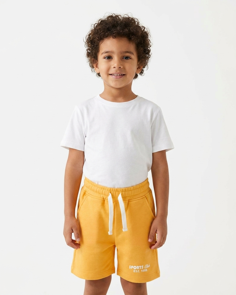 Boys Printed Summer Melton Short