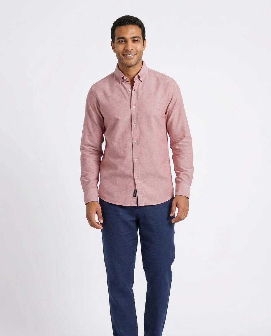 Men Long Sleeves Casual Shirt