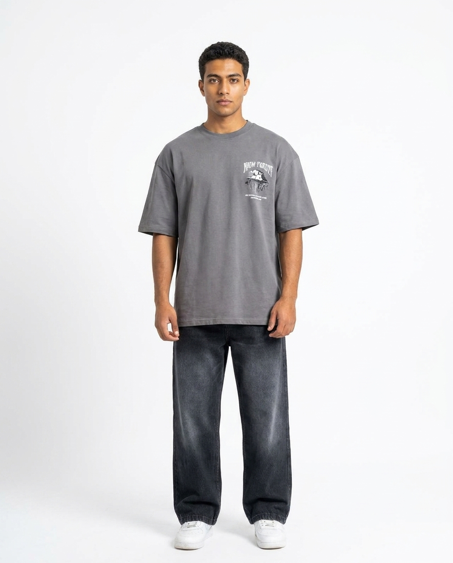 Men Jeans Pant Baggy Fit W/5 Pocket