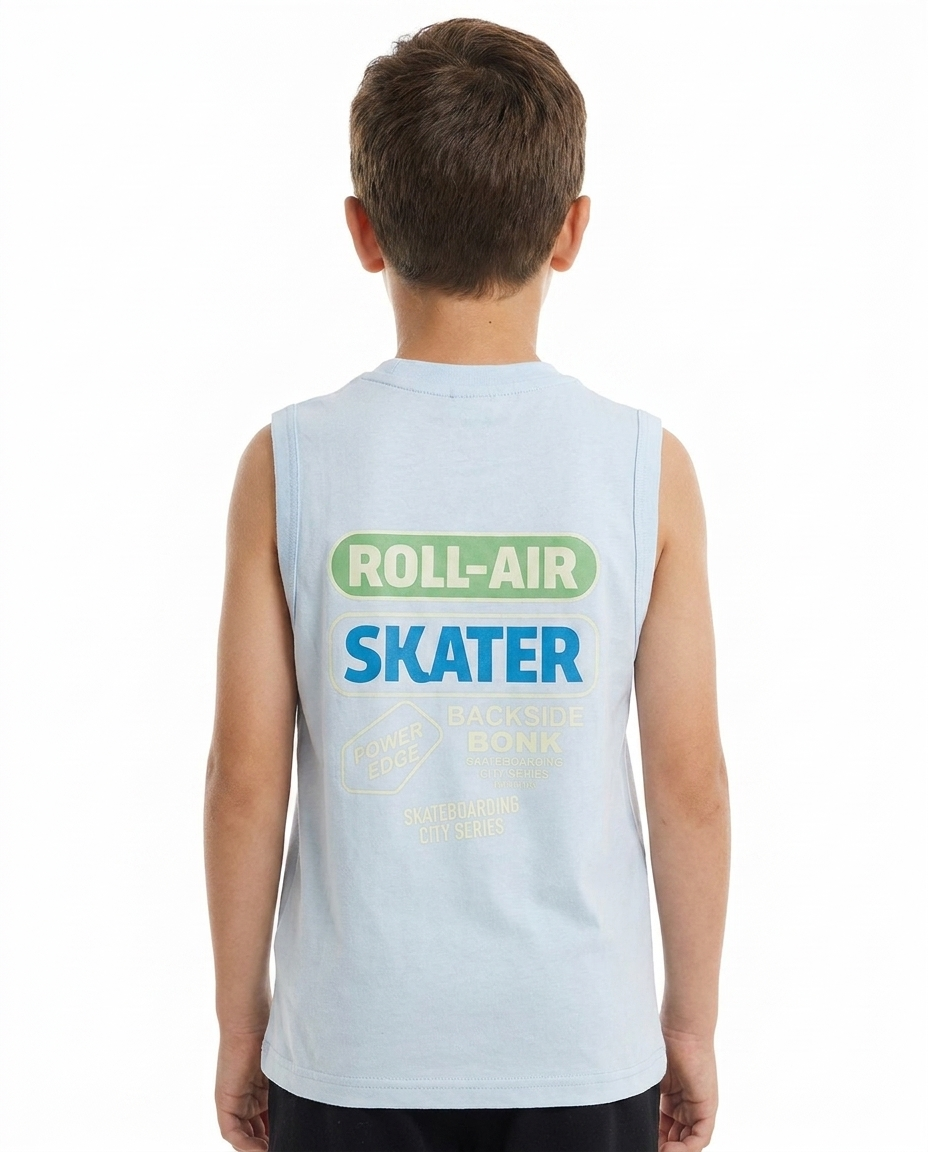 Boys Printed Cut T-shirt