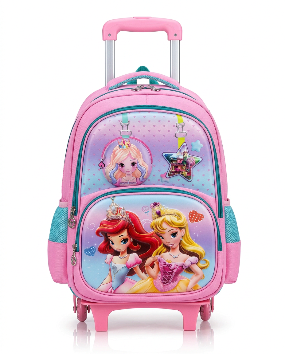 Trolly School Bag 4Pc