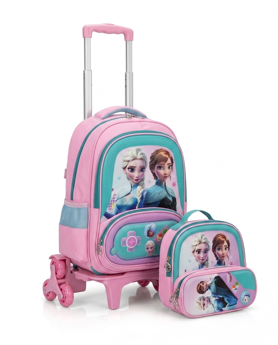 Trolly School Bag 4Pc