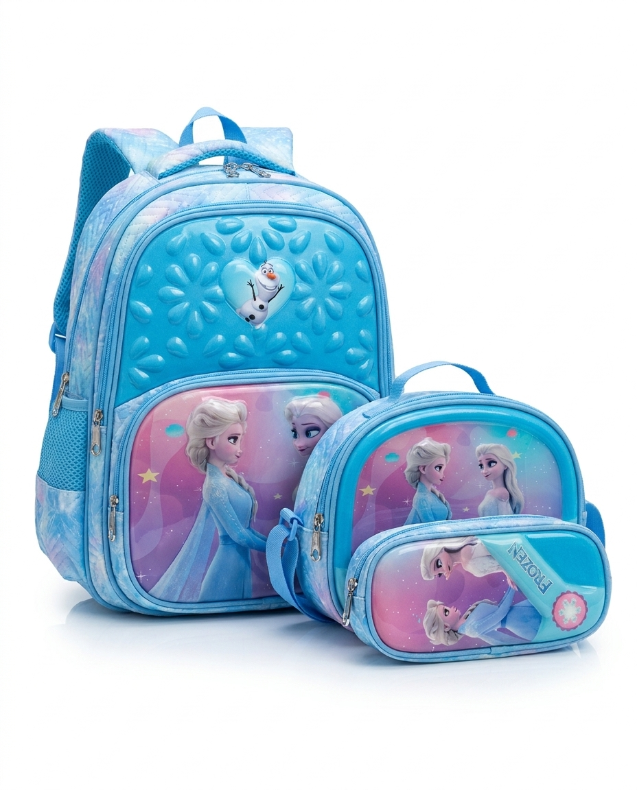 School Back Backpack 3PC
