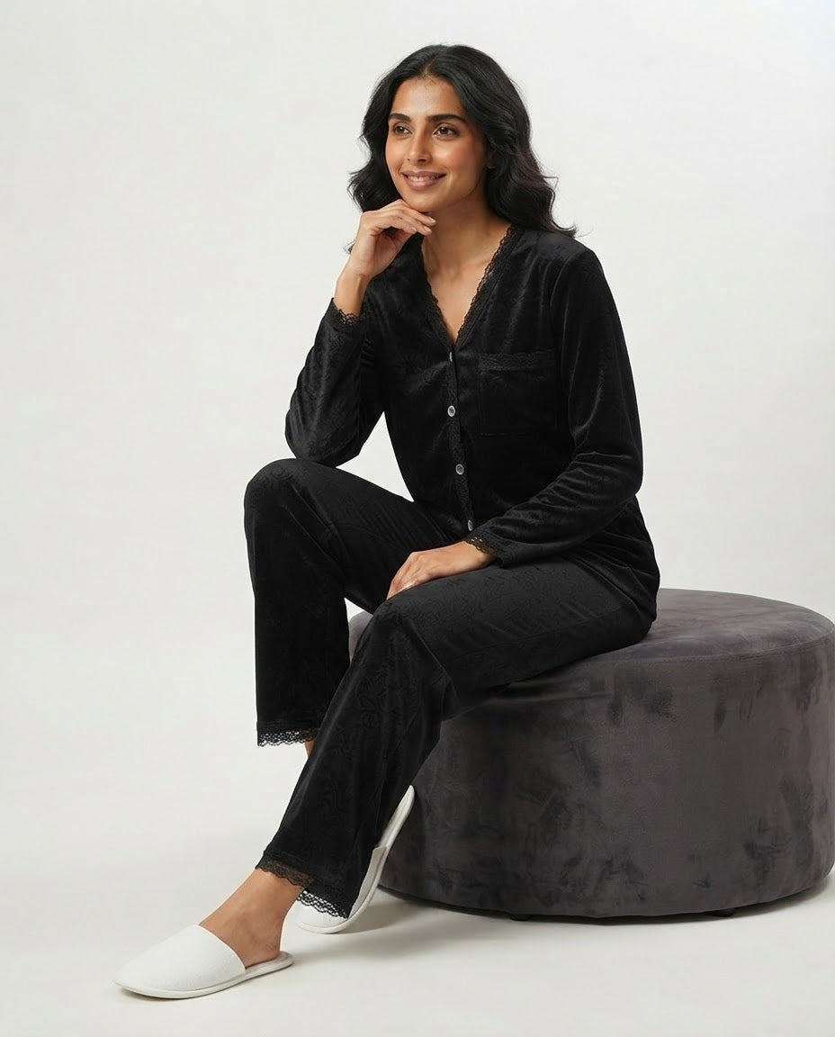 Women Plain Pyjama 2795
