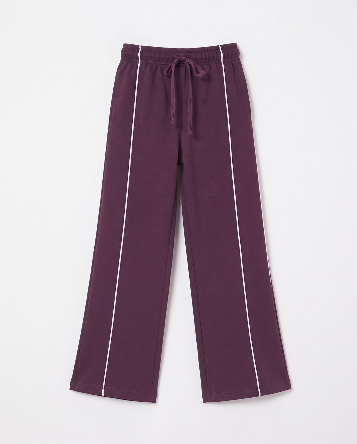 Girls Wide Leg Plain Pant