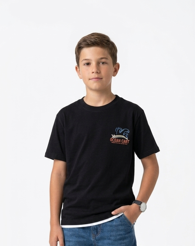 Boys Printed Half Sleeves T-shirt