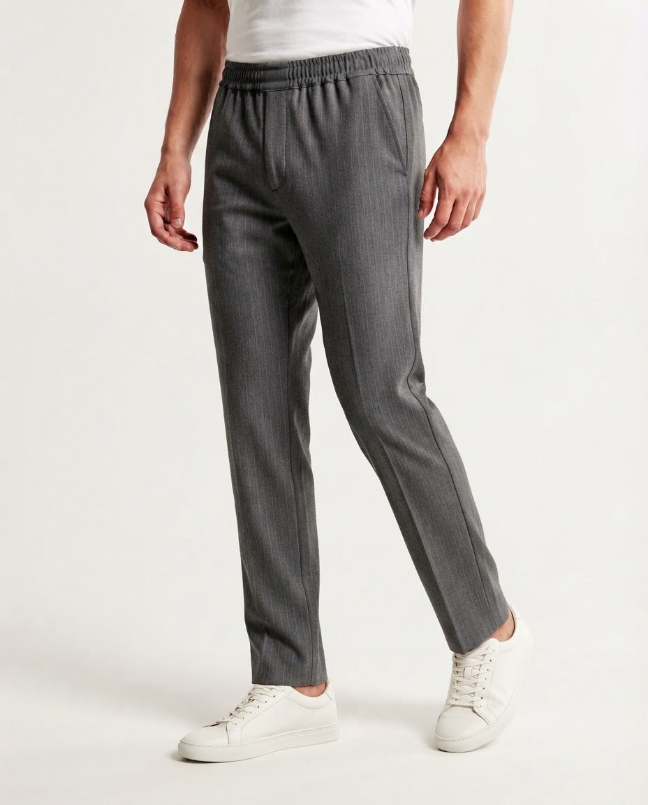 Men Stripped Sweat Pant