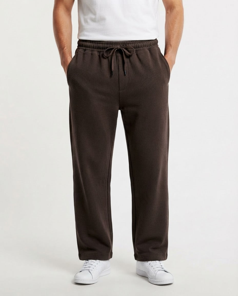 Men Plain Wide Leg Pant