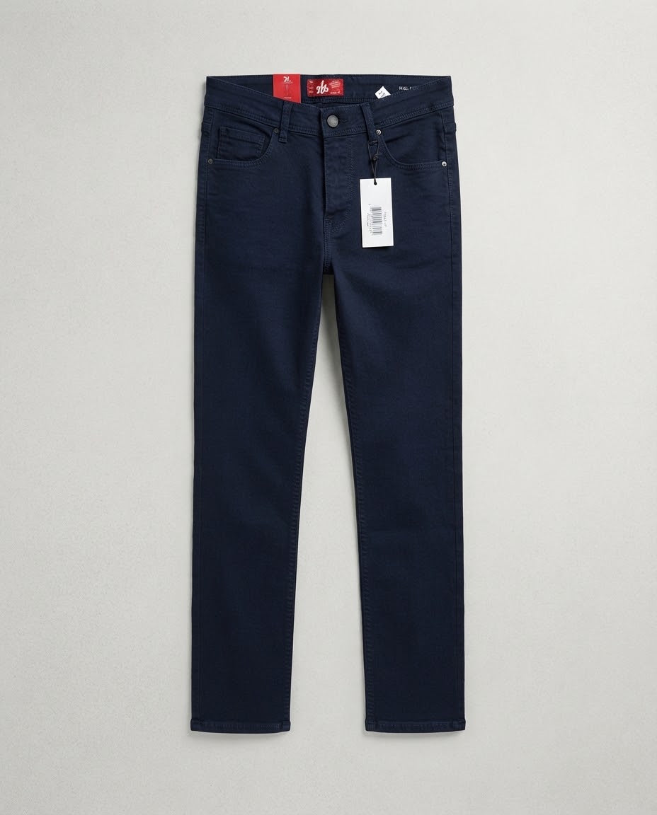 Men Gabardine Pant Slim Fit W/5 Pocket