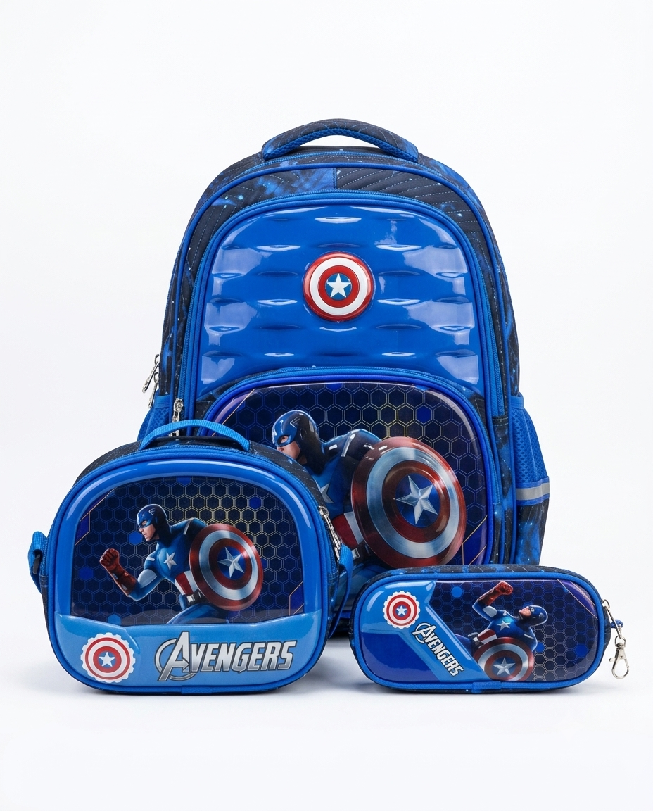 School Backpack 3Pc