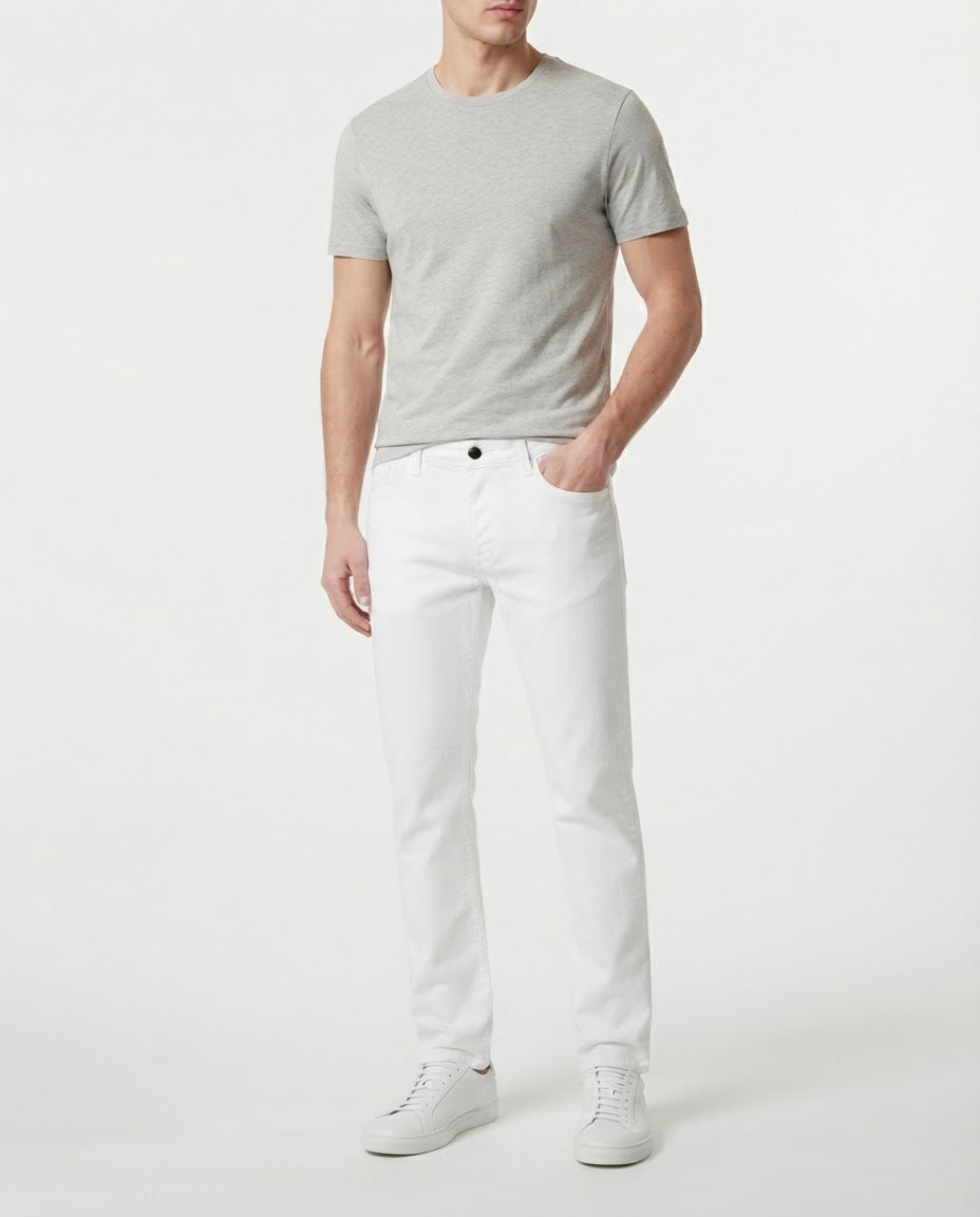 Men Gabardine Pant Regular Fit W/5Pocket