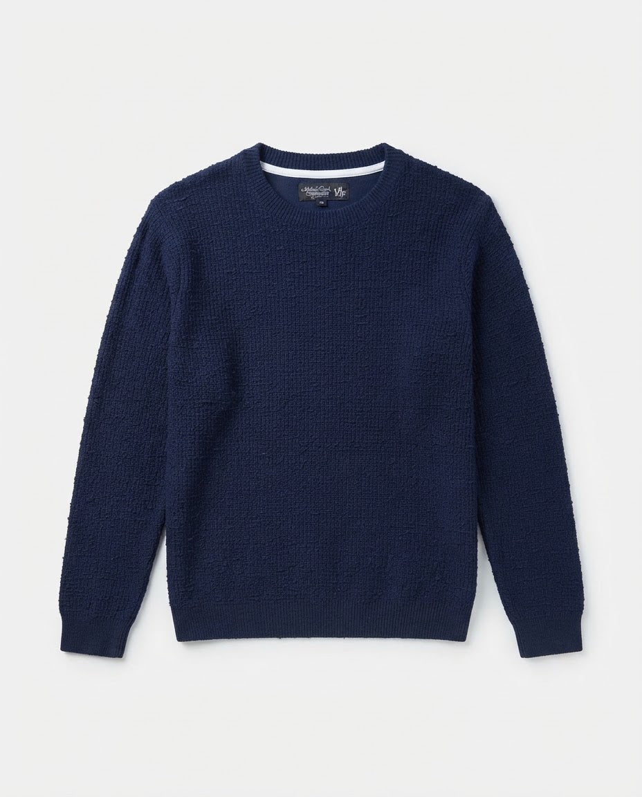 Men Plain Round Neck Sweatshirt