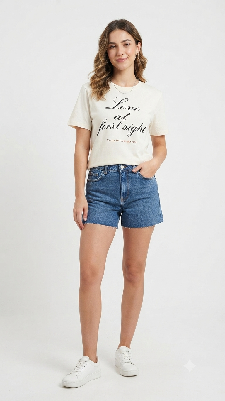 Women Printed Half Sleeves T-Shirt