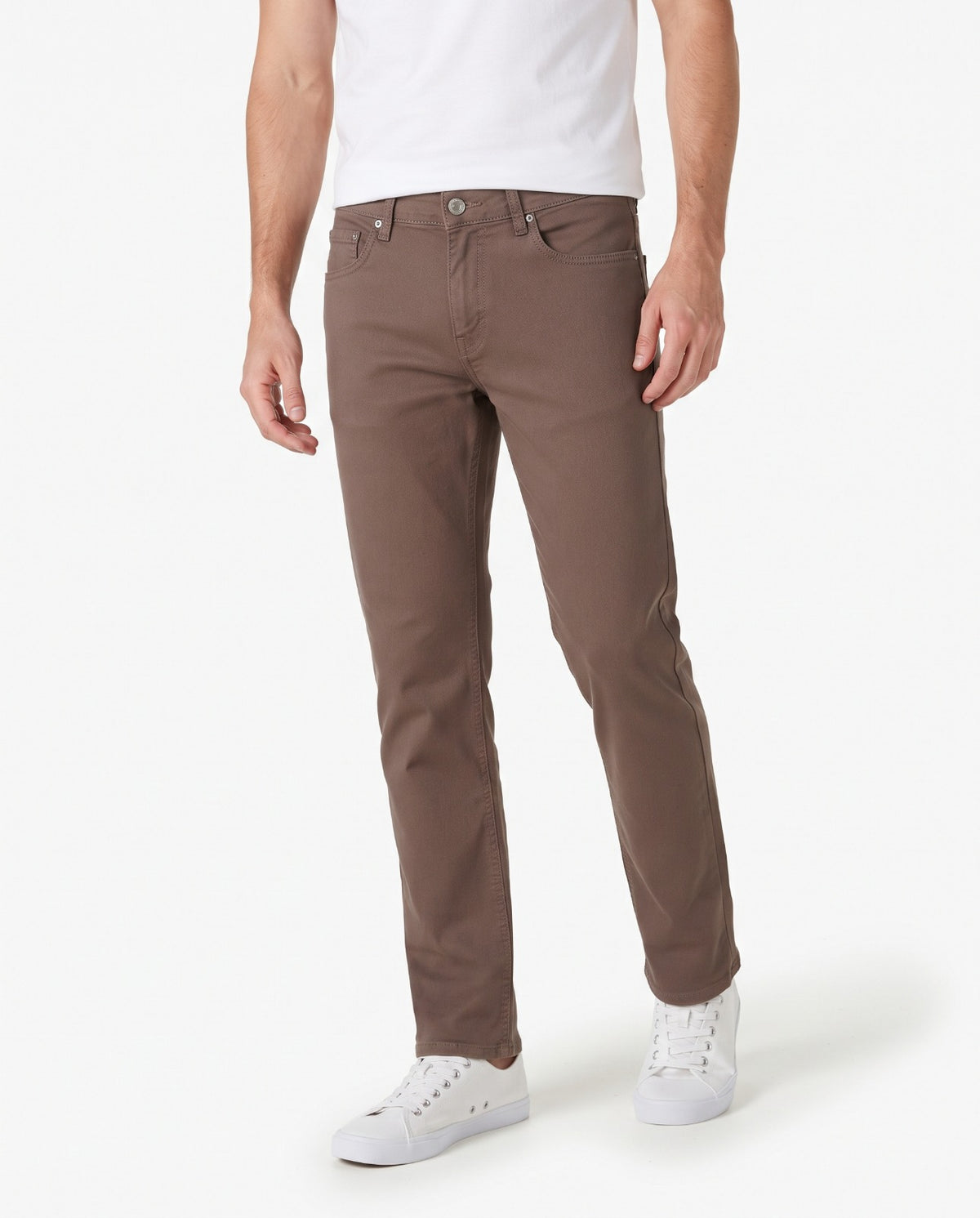 Men Gabardine Pant Regular Fit