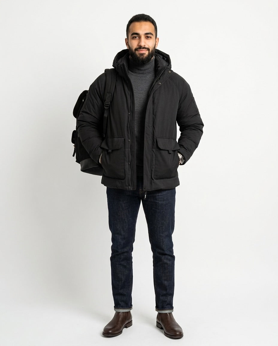 Men Hodded Sweater