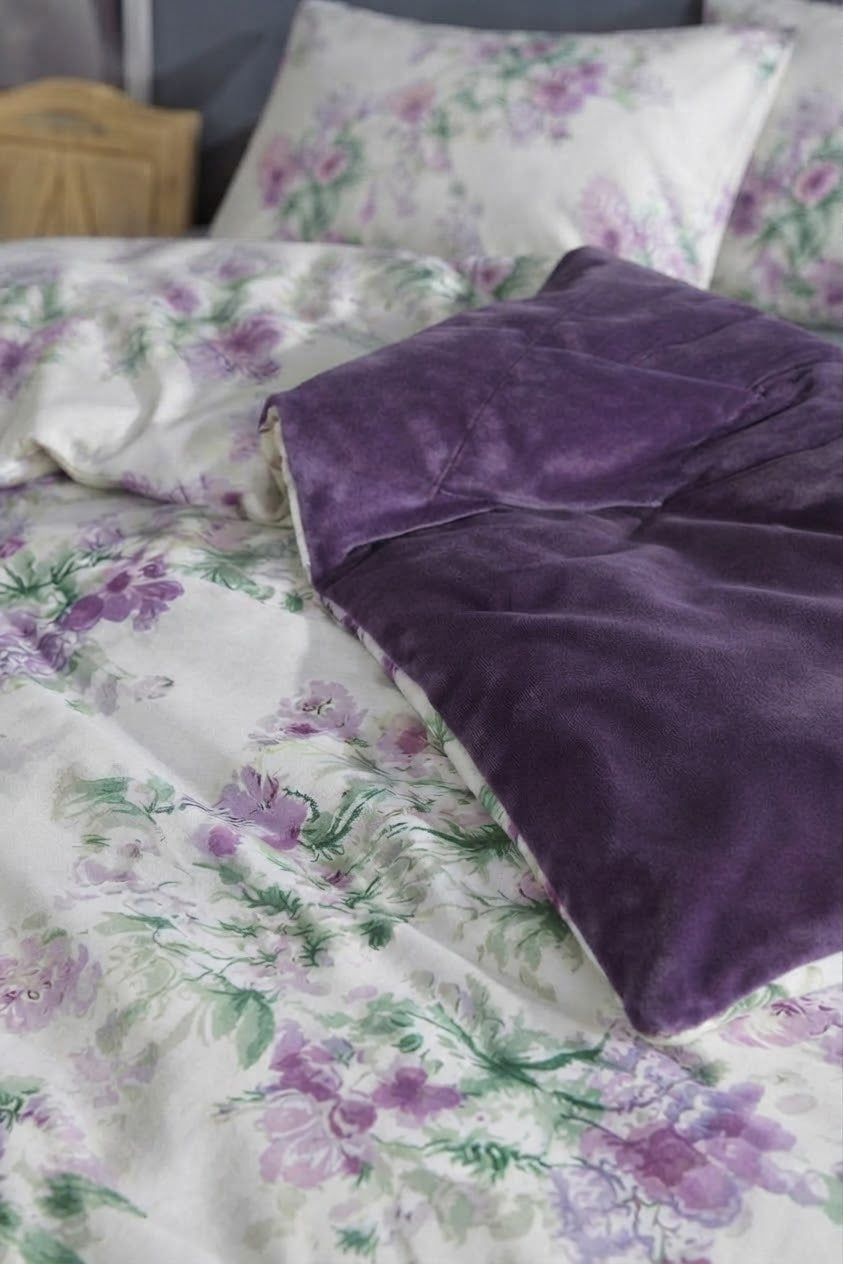 Quilt Double Face Set W/2 Pillow Case