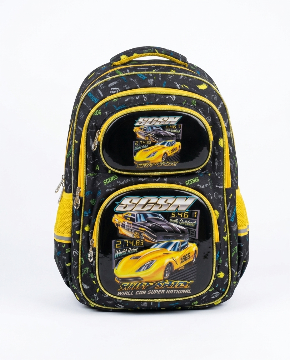 School Back Bag+Lunch Bag+Pencil Case