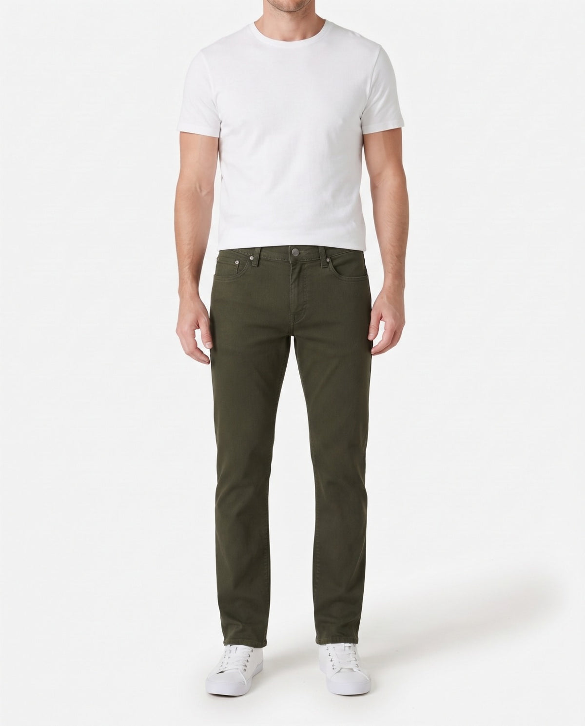 Men Gabardine Pant Regular Fit