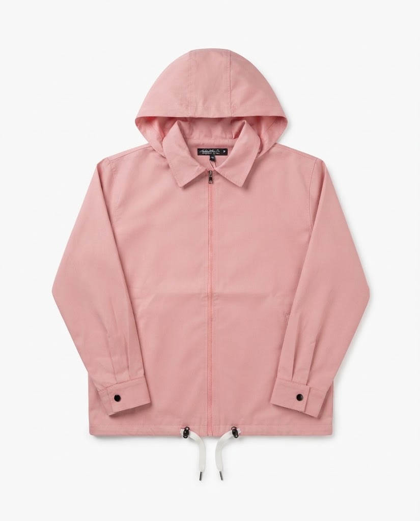 Women Hodded Gabardine Jacket